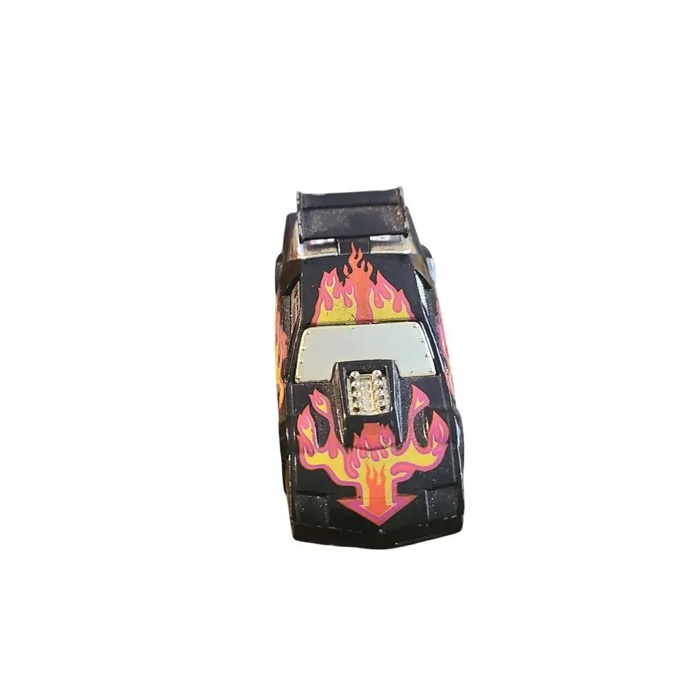 Hot Wheels Flip Outs Road Flipper Black BW Blackwall Hong Kong 1986 Blown Camaro